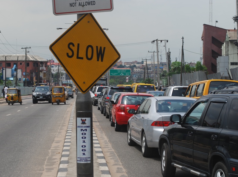 Slow Down Sign In Lagos | AutoReportNG.com